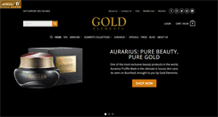 Desktop Screenshot of goldelements-usa.com